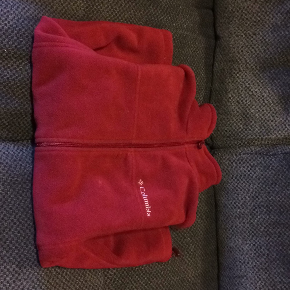 Columbia zip-up fleece jacket